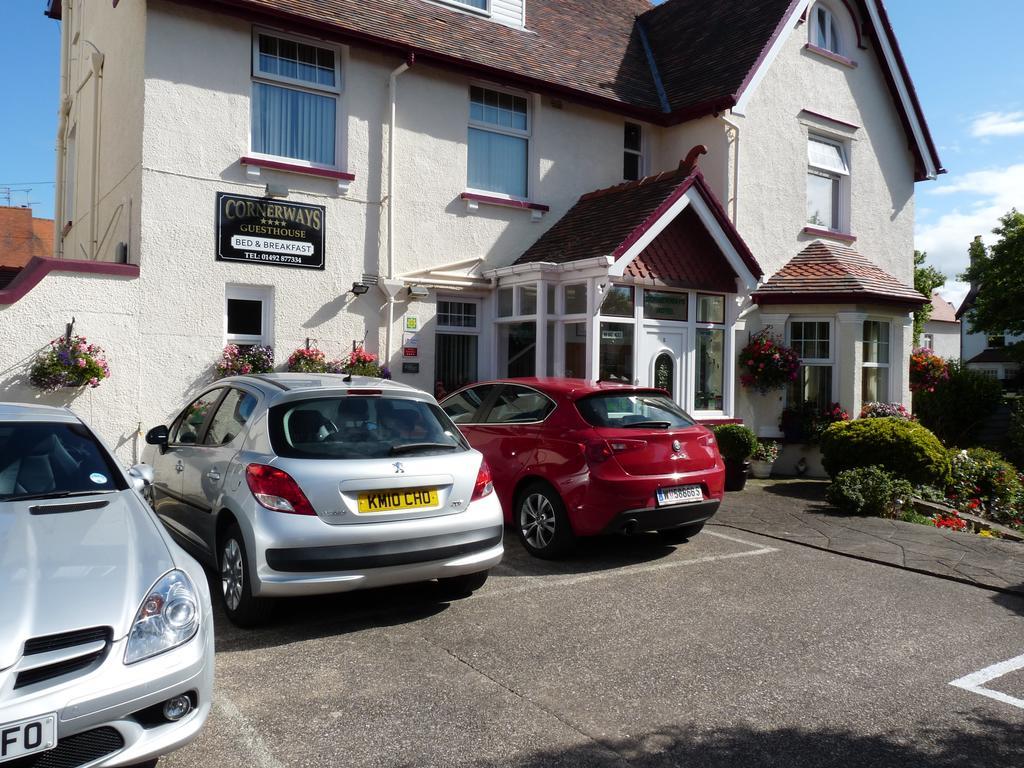 Cornerways Guest House ランディドノー エクステリア 写真